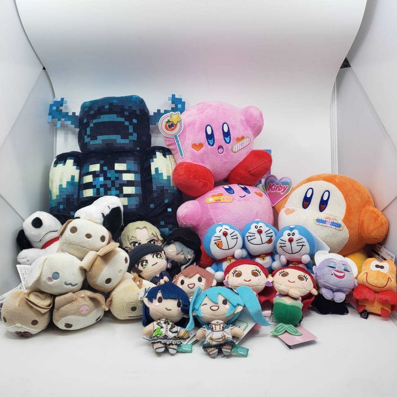 直売公式店 ×3 星のカービィ Kirby×monet マスコット ぬいぐるみ 全4種