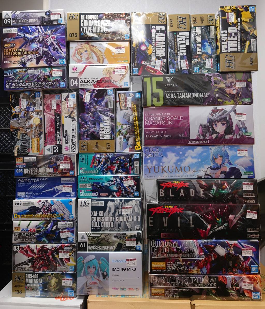 ☆ガンプラ他プラモデル各種入荷案内☆ | おたちゅう 安曇野店（旧お宝