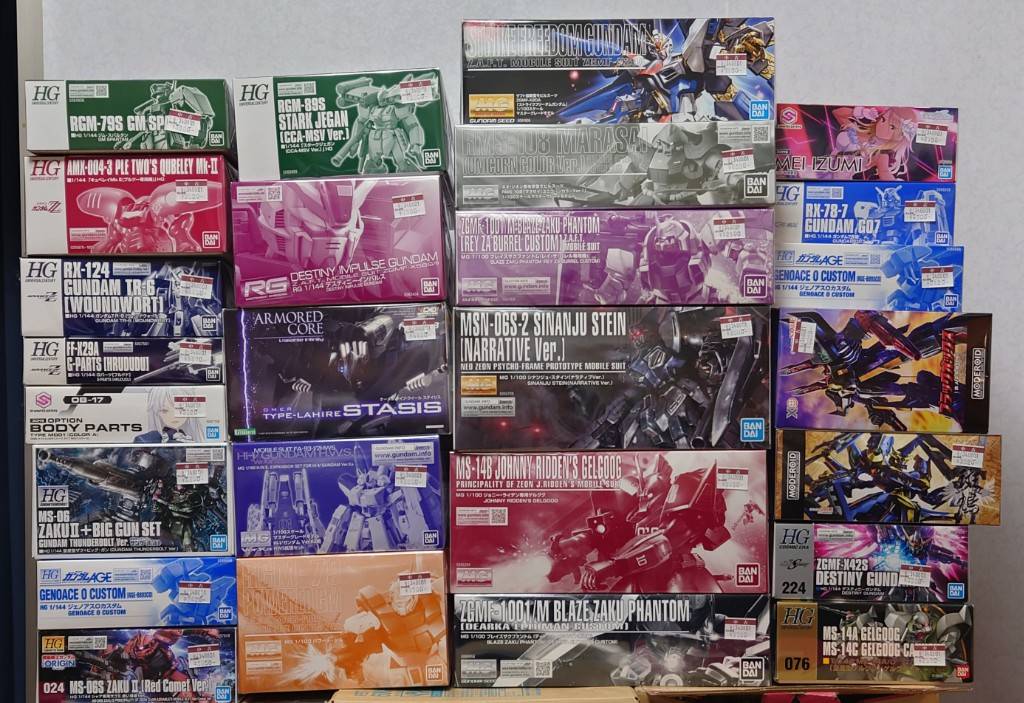 ガンプラ他プラモデル各種入荷案内 | おたちゅう 安曇野店（旧お宝中古