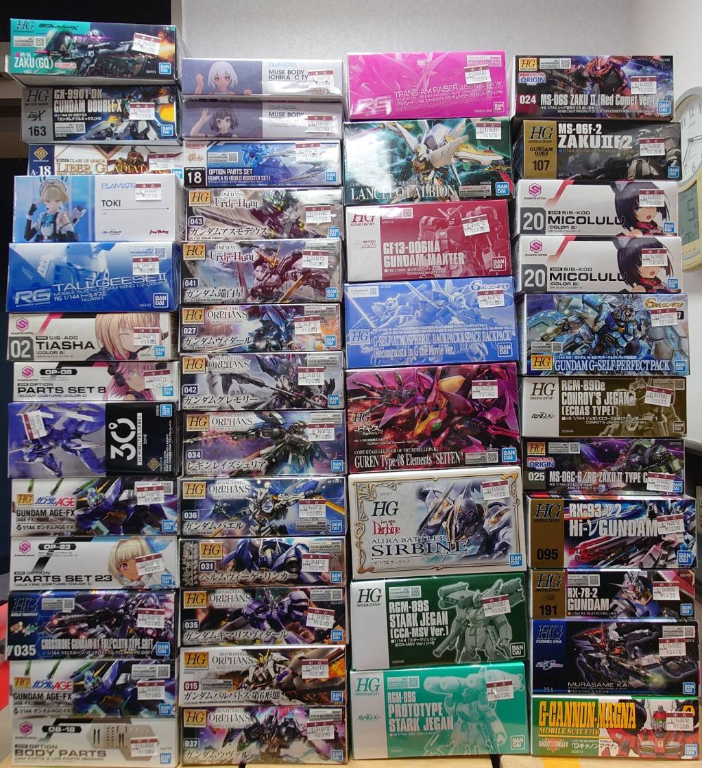 □ガンプラ他プラモデル各種入荷案内□ | おたちゅう 安曇野店（旧お宝